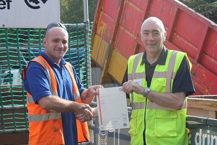 Dan Parker with Phil Dale